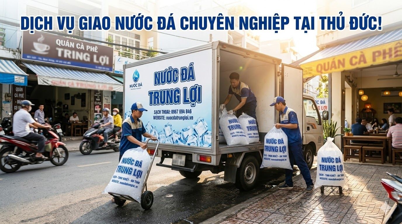 cam kết giao nước đá sạch uy tín